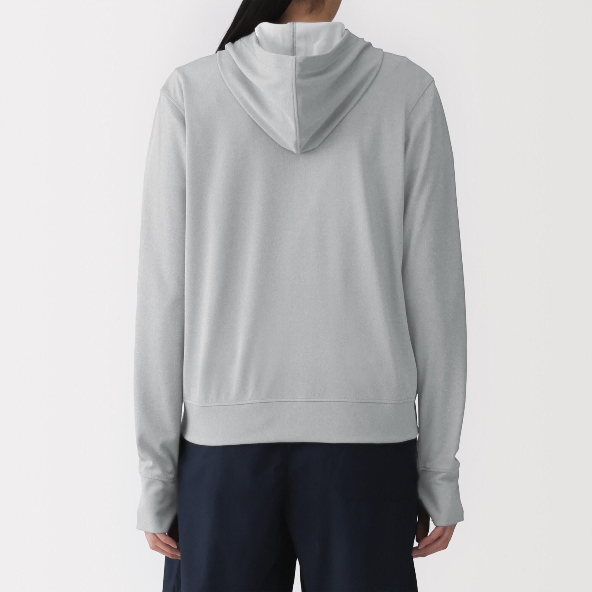 婦人　ＵＶカット乾きやすいフルジップパーカ