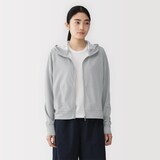 婦人　ＵＶカット乾きやすいフルジップパーカ