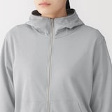 婦人　ＵＶカット乾きやすいフルジップパーカ