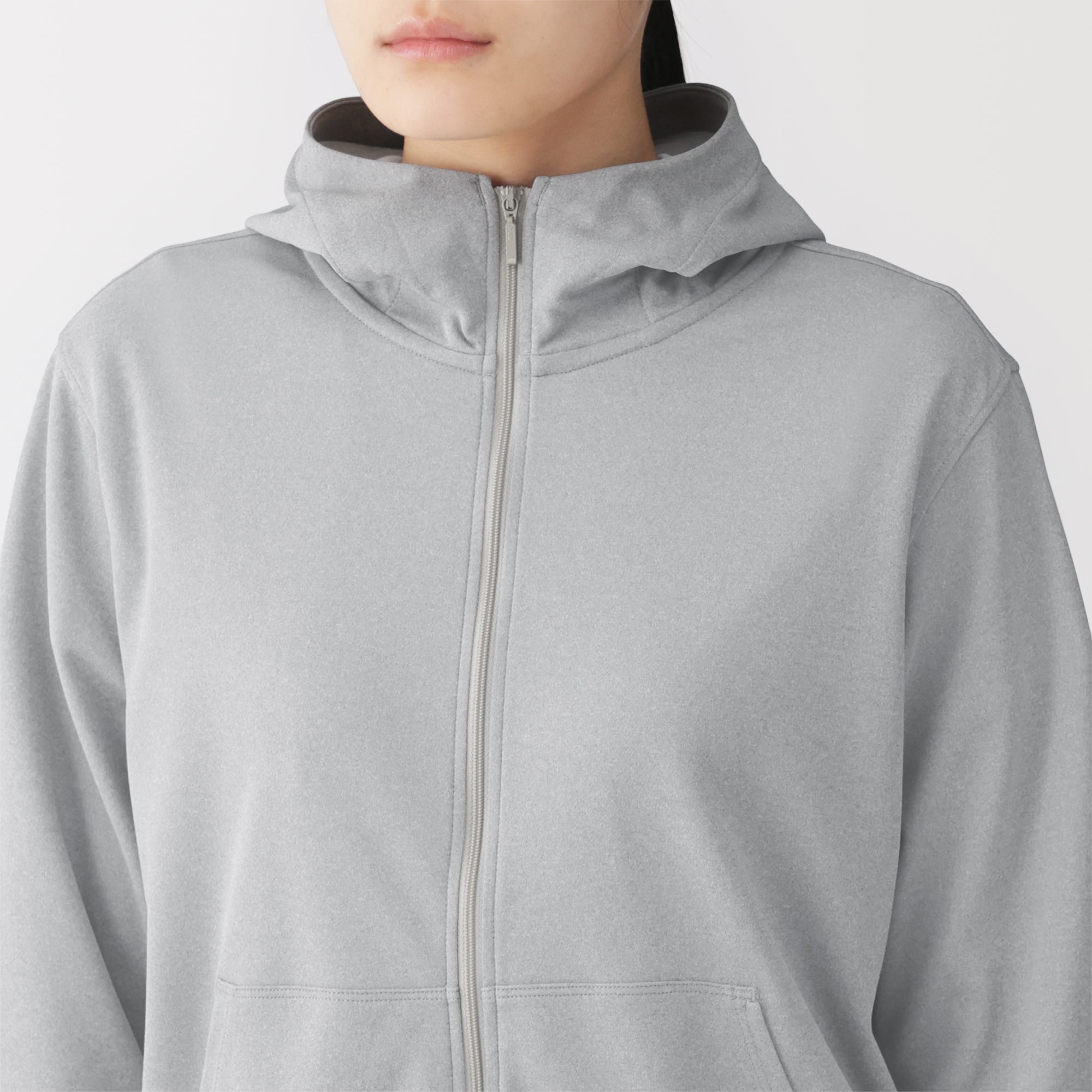 婦人　ＵＶカット乾きやすいフルジップパーカ