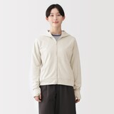 婦人　ＵＶカット乾きやすいフルジップパーカ