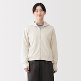 婦人　ＵＶカット乾きやすいフルジップパーカ