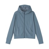 婦人　ＵＶカット乾きやすいフルジップパーカ