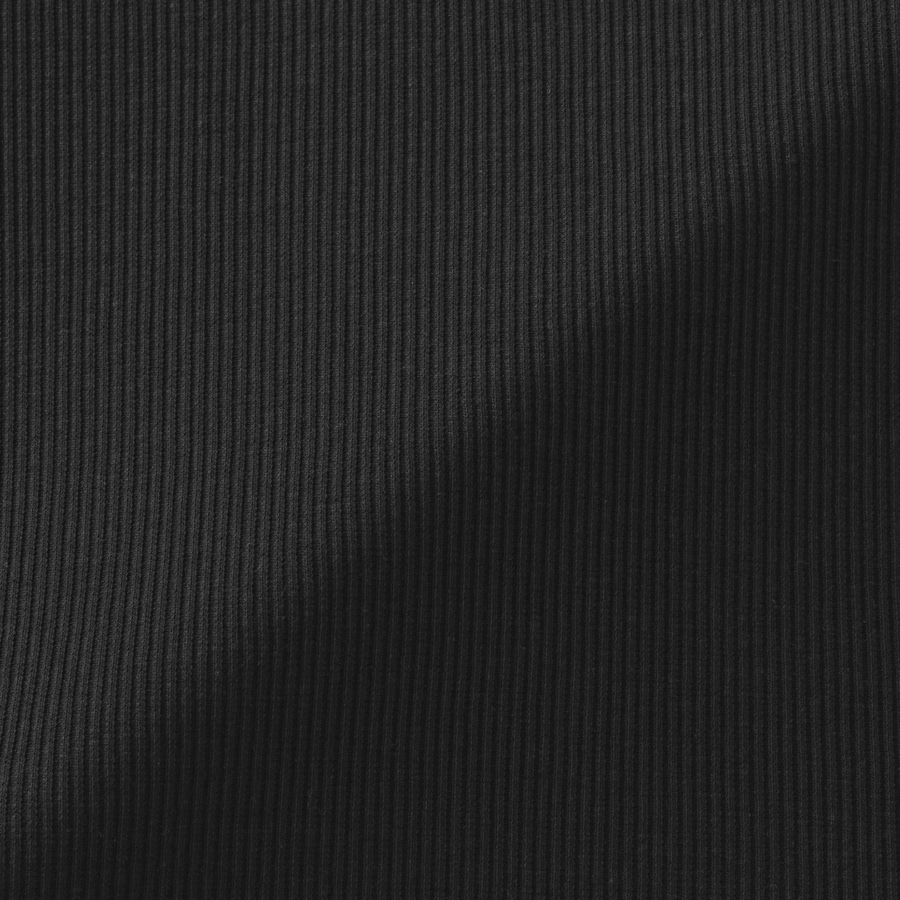 婦人　なめらかリブ編みクルーネック長袖Ｔシャツ