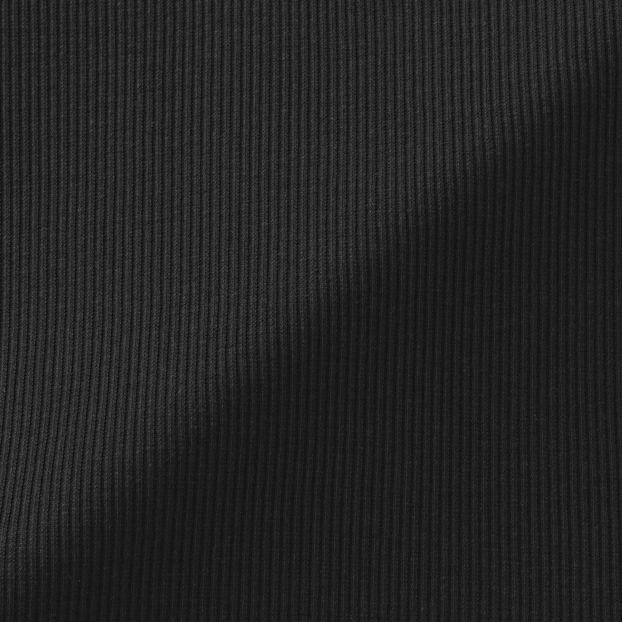 婦人　なめらかリブ編みクルーネック長袖Ｔシャツ