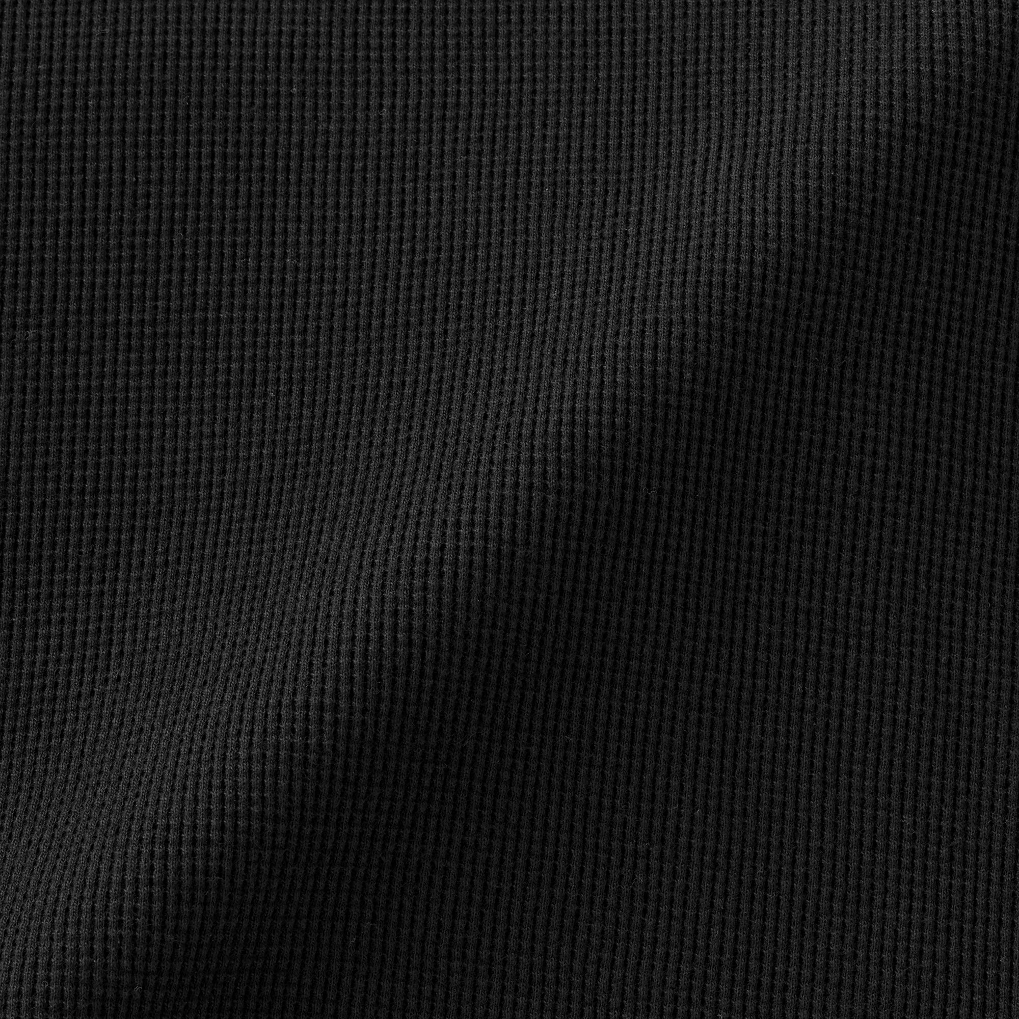 婦人　ワッフル編みクルーネック長袖Ｔシャツ