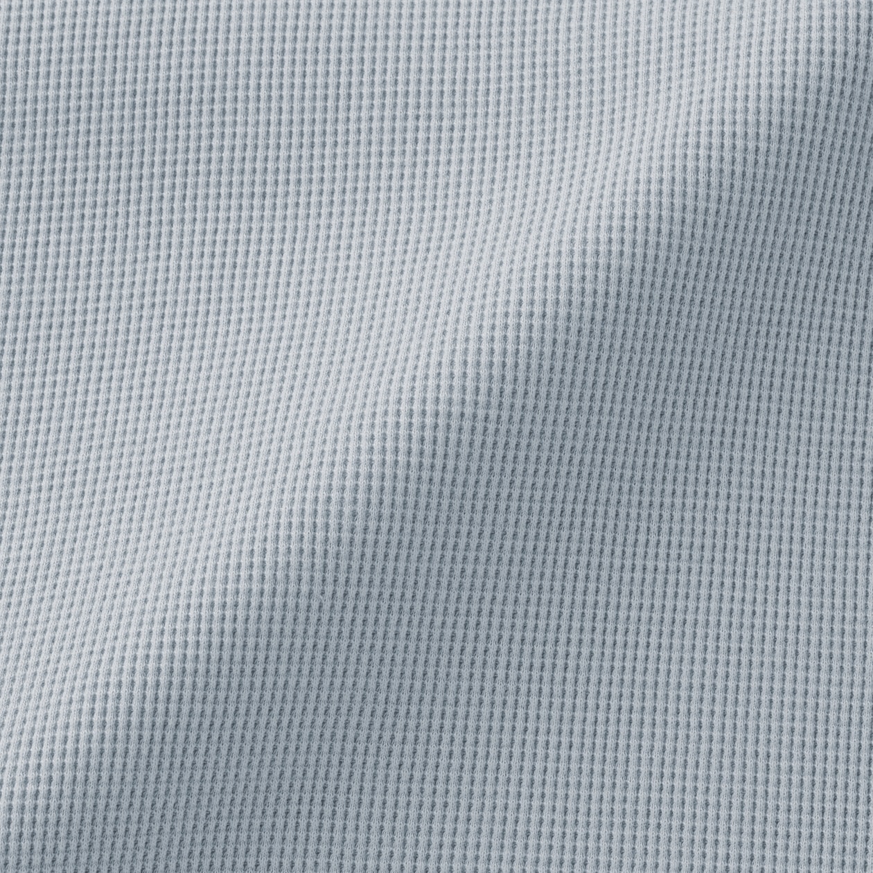 婦人　ワッフル編みクルーネック長袖Ｔシャツ