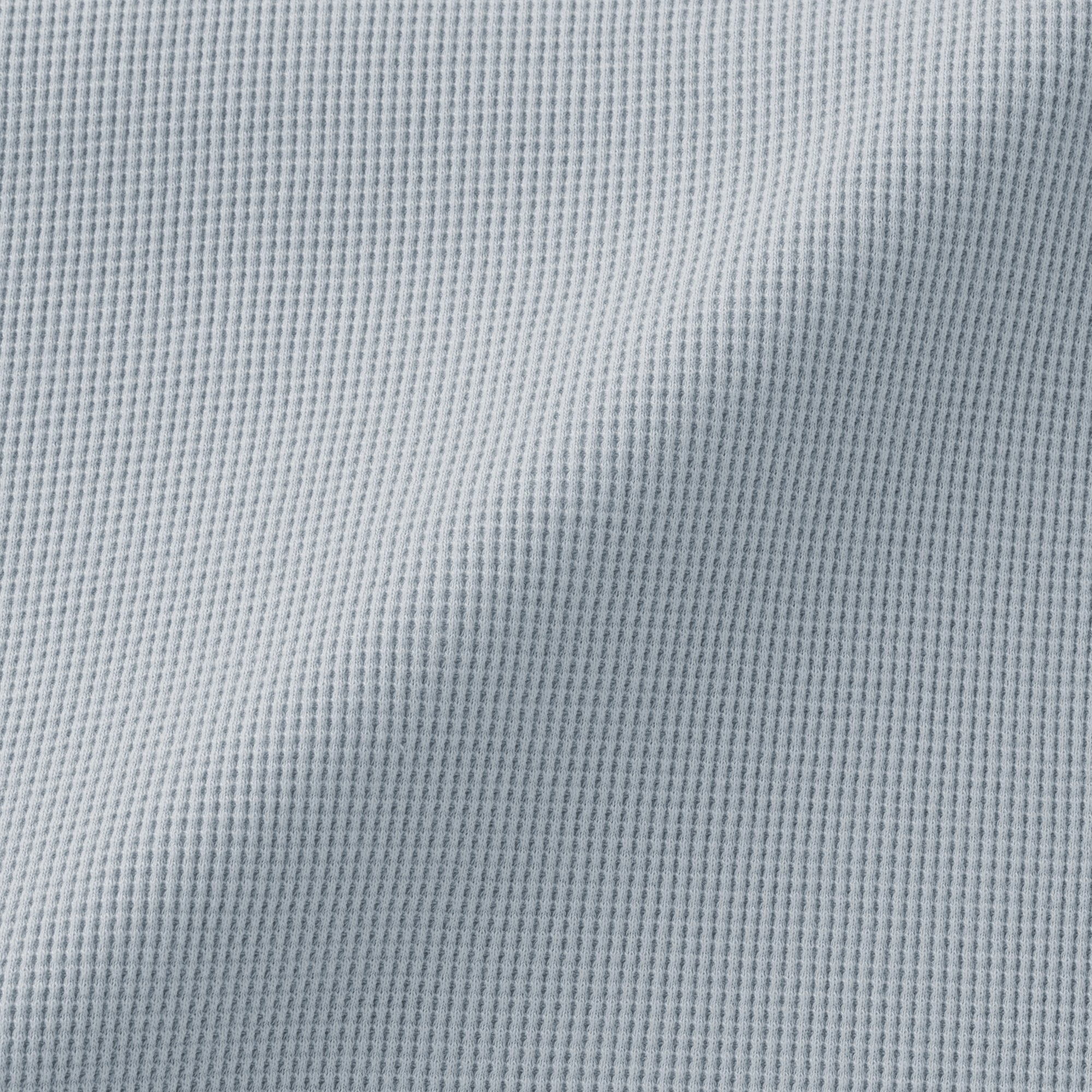 婦人　ワッフル編みクルーネック長袖Ｔシャツ