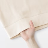 婦人　ワッフル編みクルーネック長袖Ｔシャツ