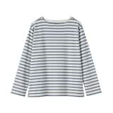 婦人　太番手ボートネック長袖Ｔシャツ