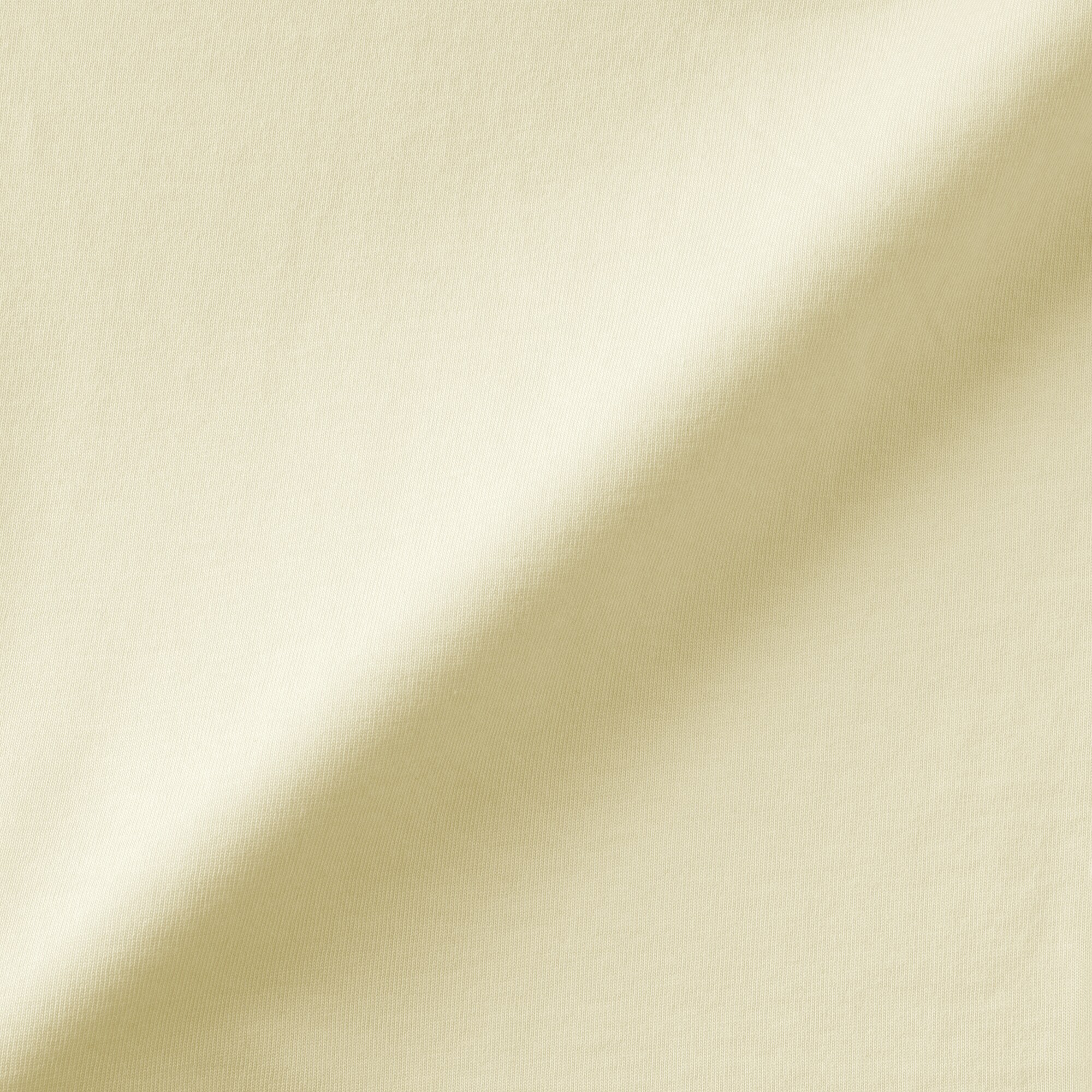 婦人　なめらか天竺編みクルーネック長袖プルオーバー