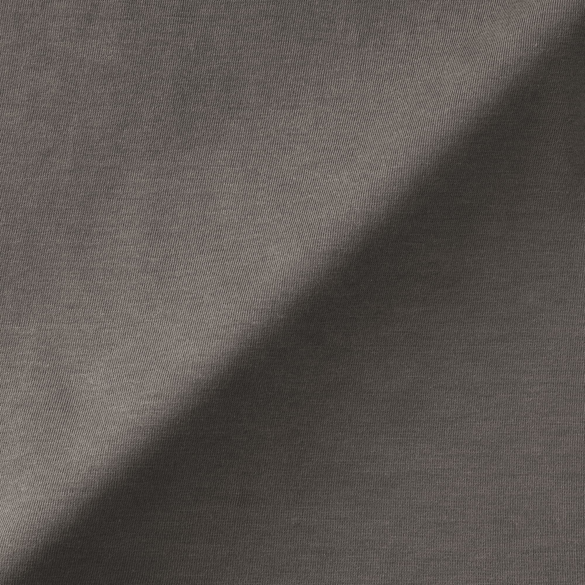 婦人　なめらか天竺編みクルーネック長袖プルオーバー