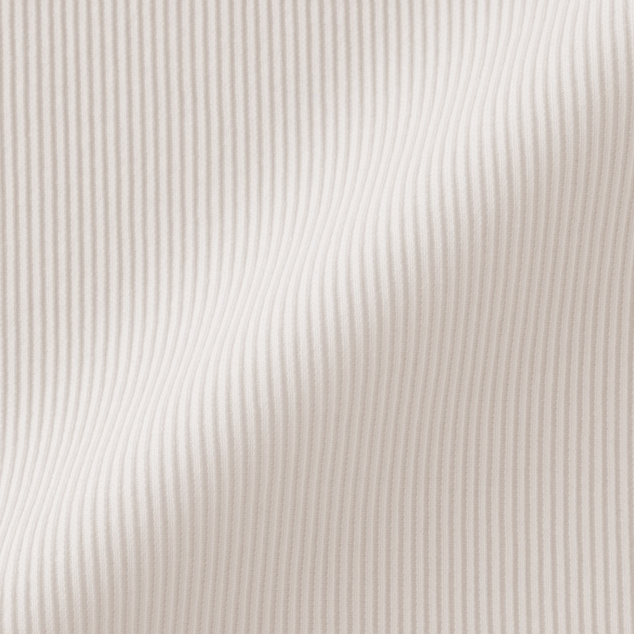 婦人　なめらかリブ編みヘンリーネック長袖Ｔシャツ