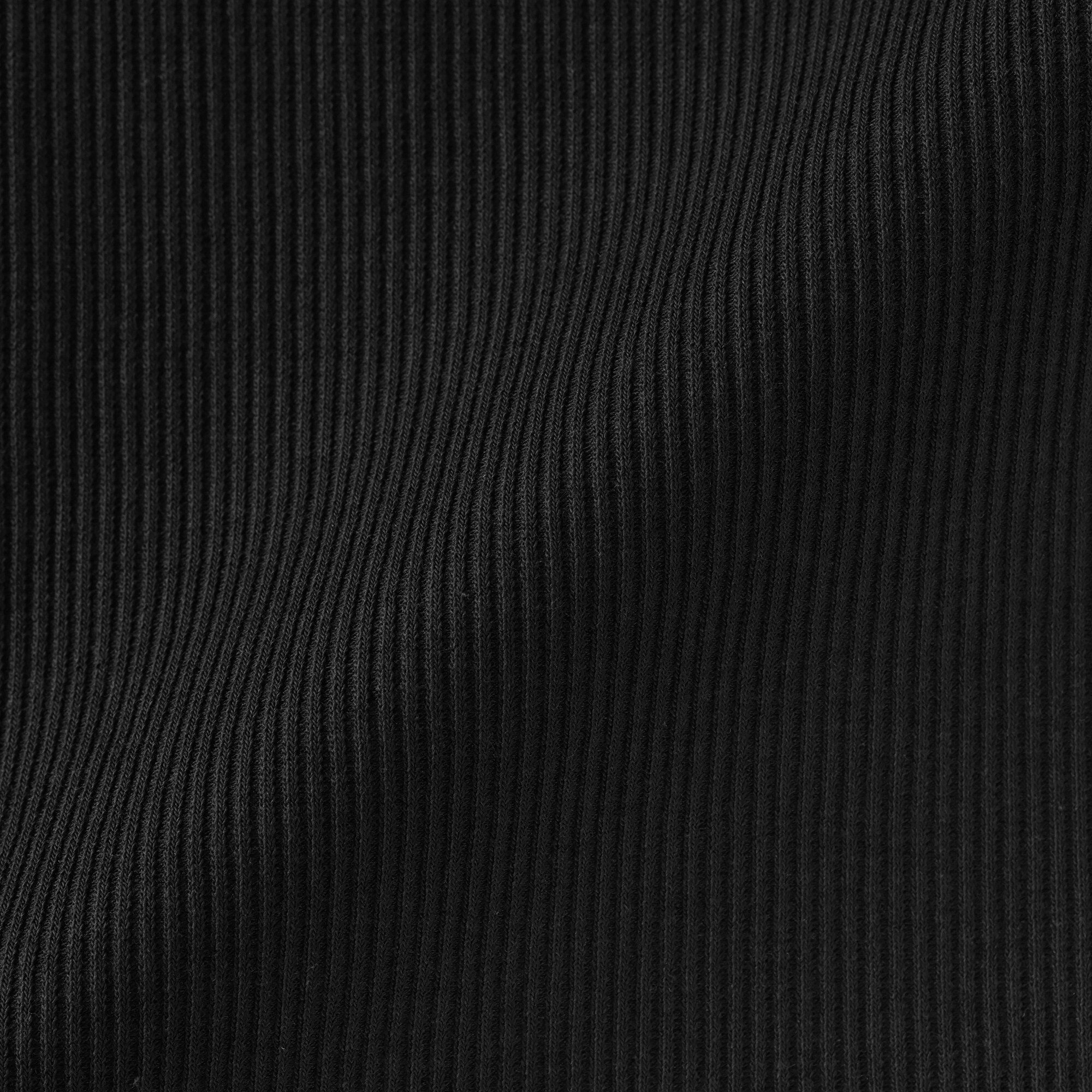 婦人　なめらかリブ編みヘンリーネック長袖Ｔシャツ