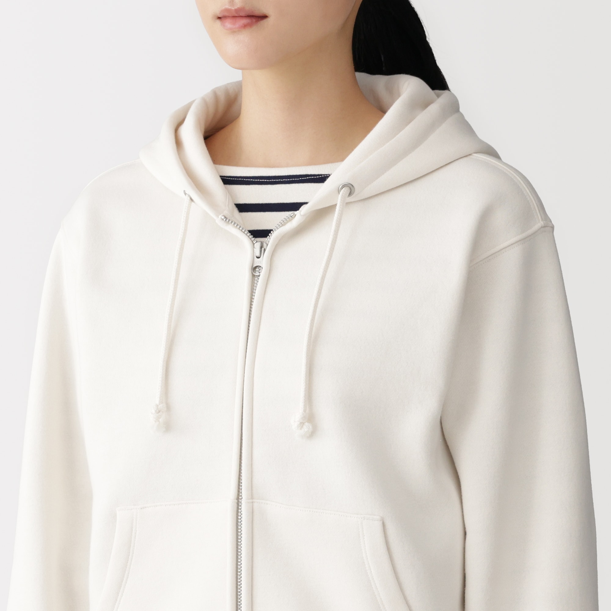 婦人　スウェットフルジップパーカ