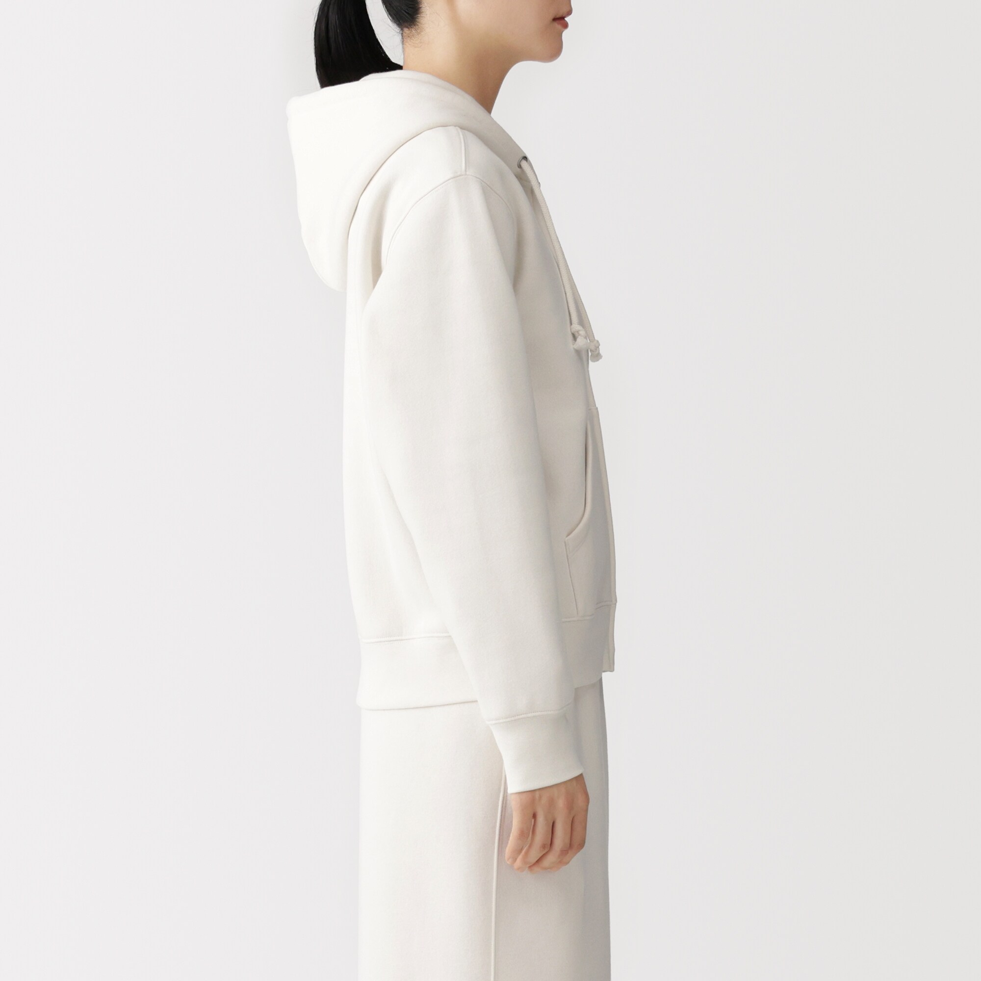 婦人　スウェットフルジップパーカ