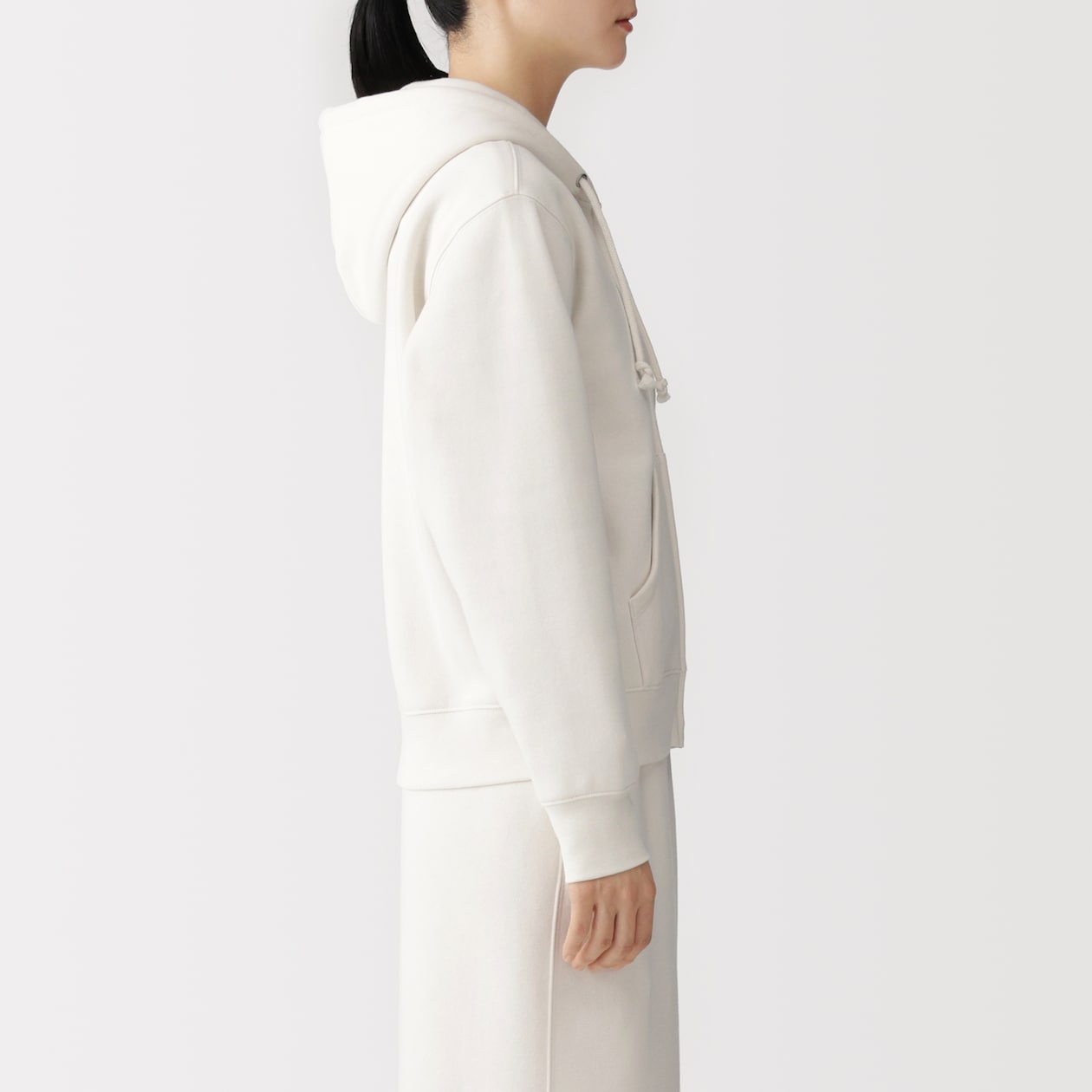 婦人　スウェットフルジップパーカ