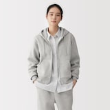 婦人　スウェットフルジップパーカ