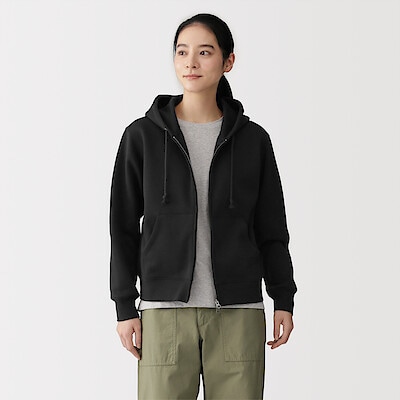 婦人　スウェットフルジップパーカ