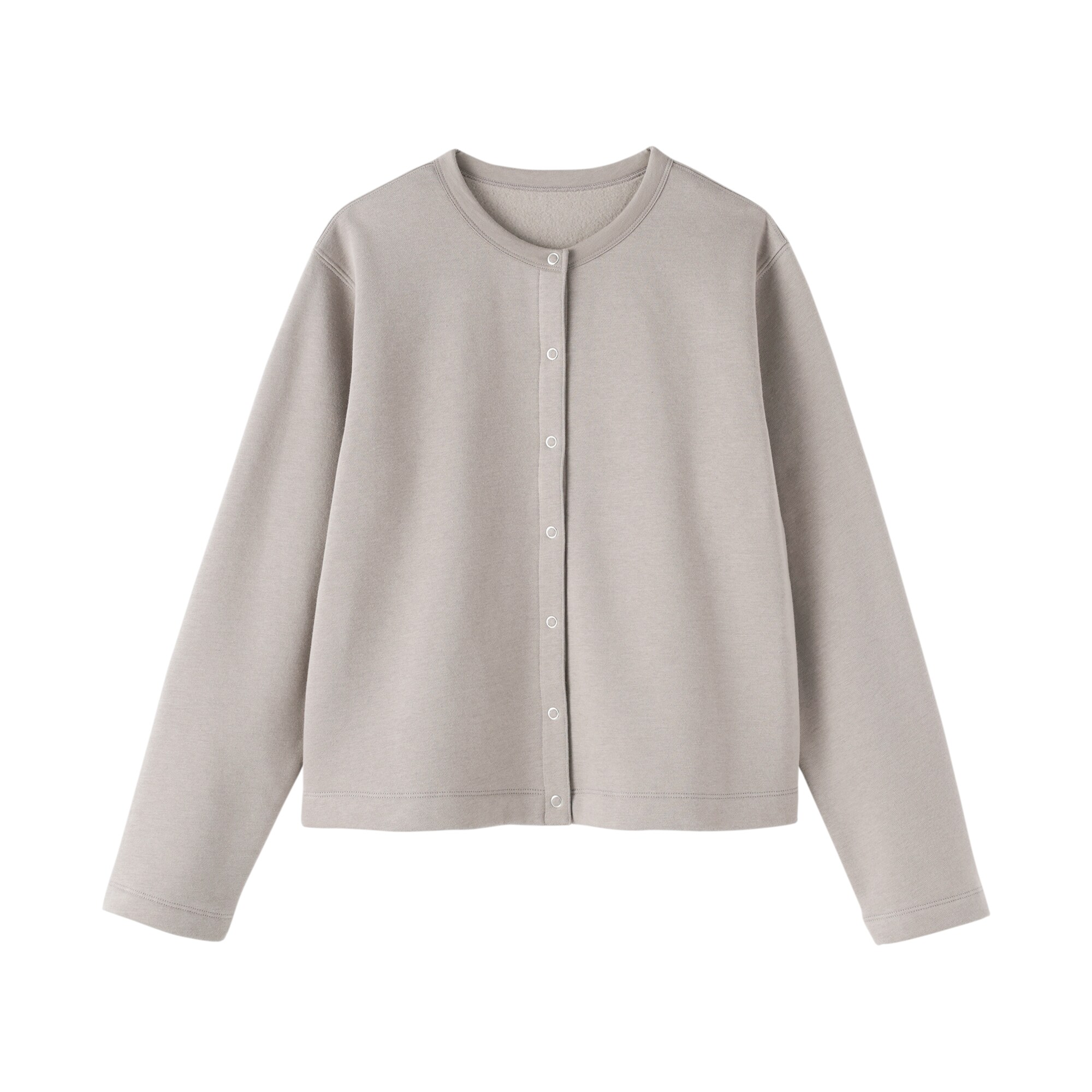 婦人　スウェットカーディガン