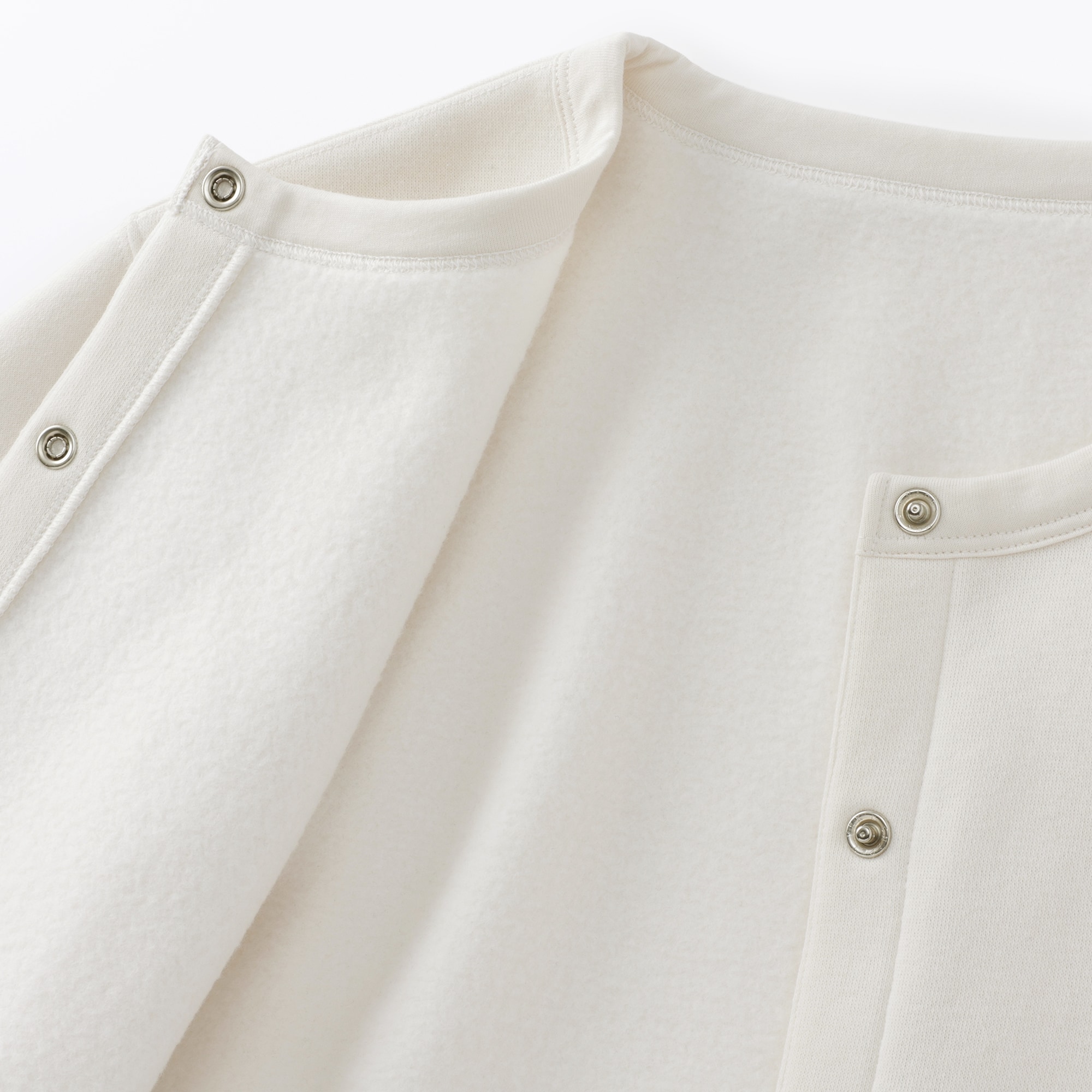 婦人　スウェットカーディガン