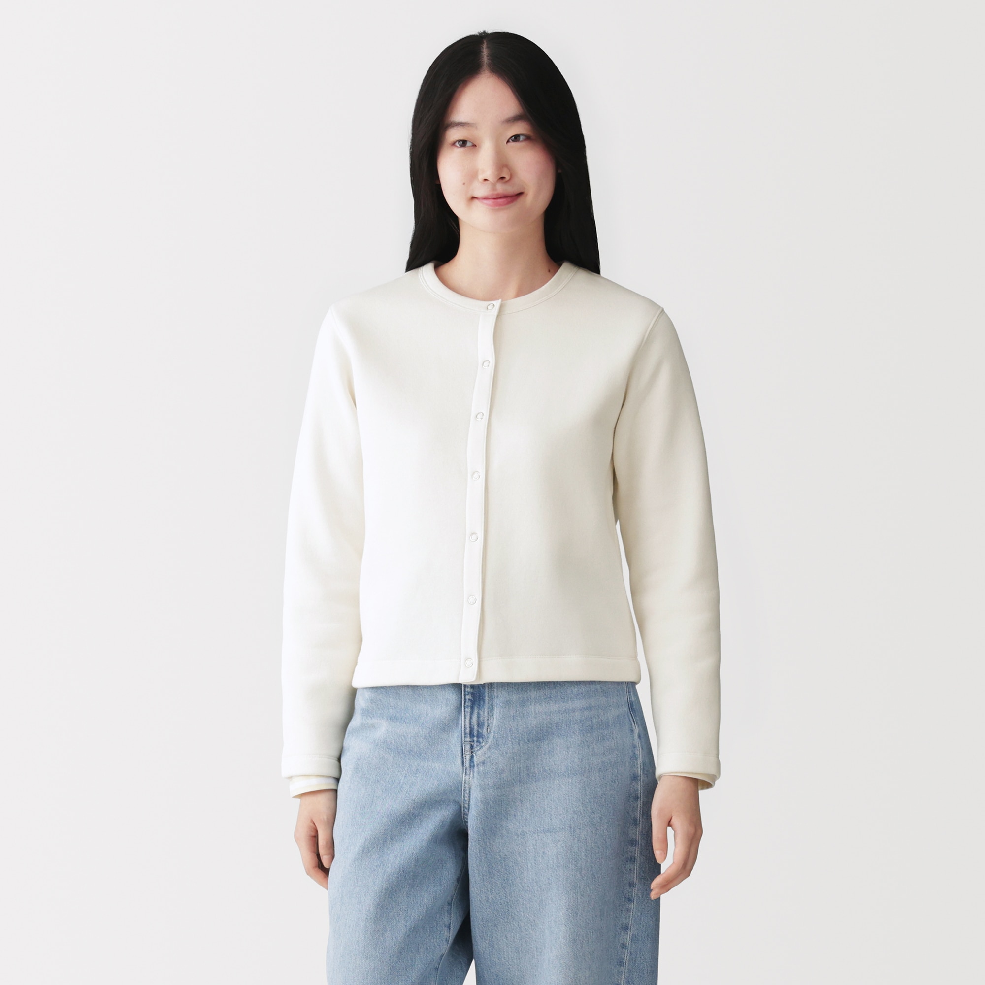 婦人 スウェットカーディガン | 無印良品