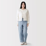 婦人　スウェットカーディガン