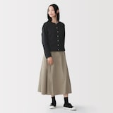 婦人　スウェットカーディガン