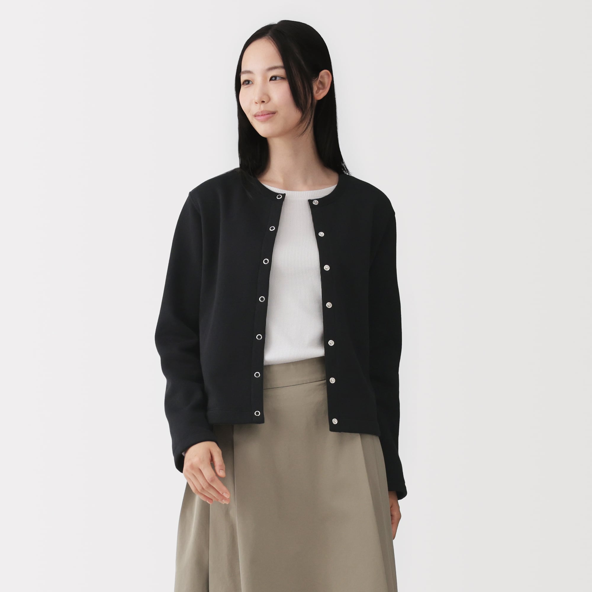 婦人 スウェットカーディガン | 無印良品