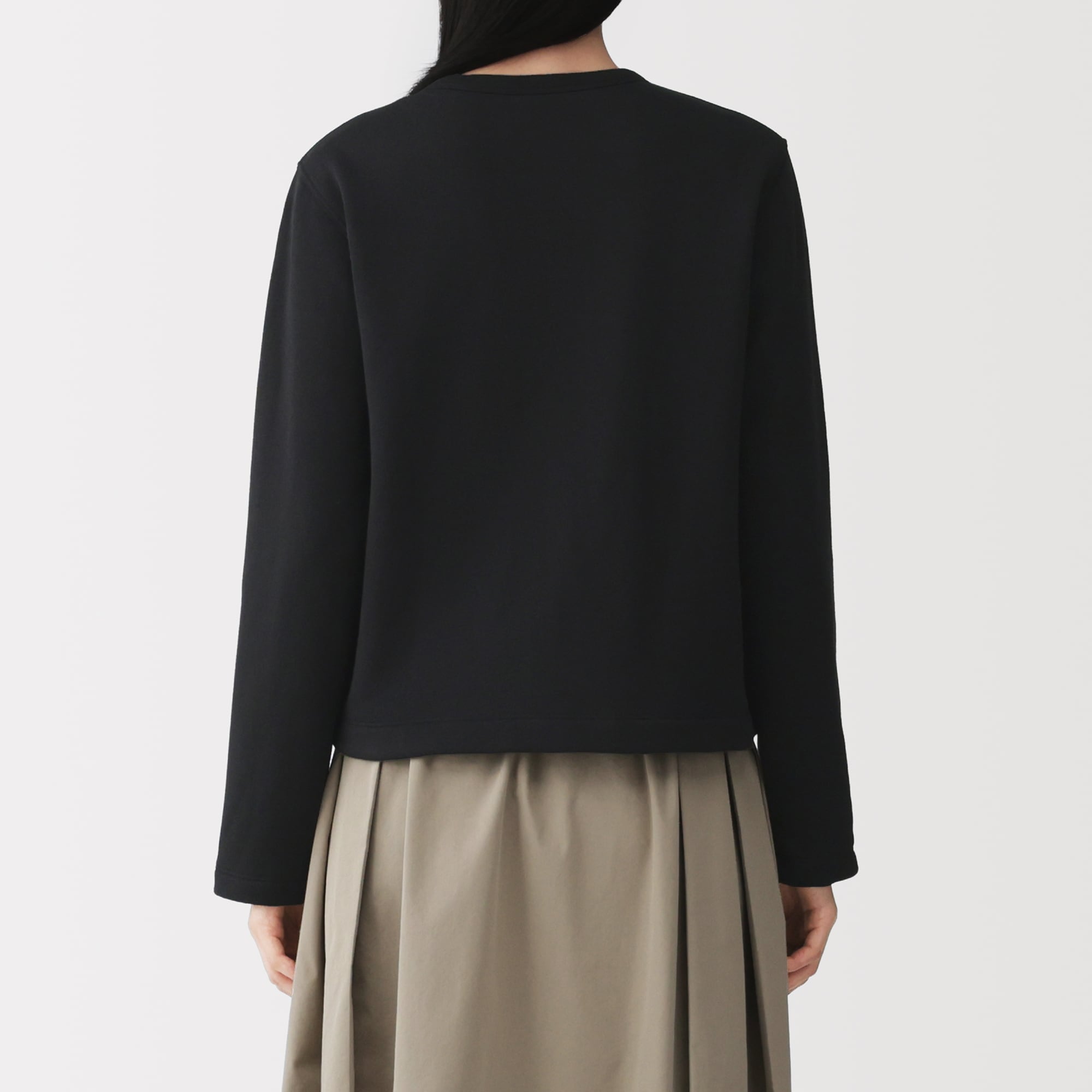 婦人　スウェットカーディガン