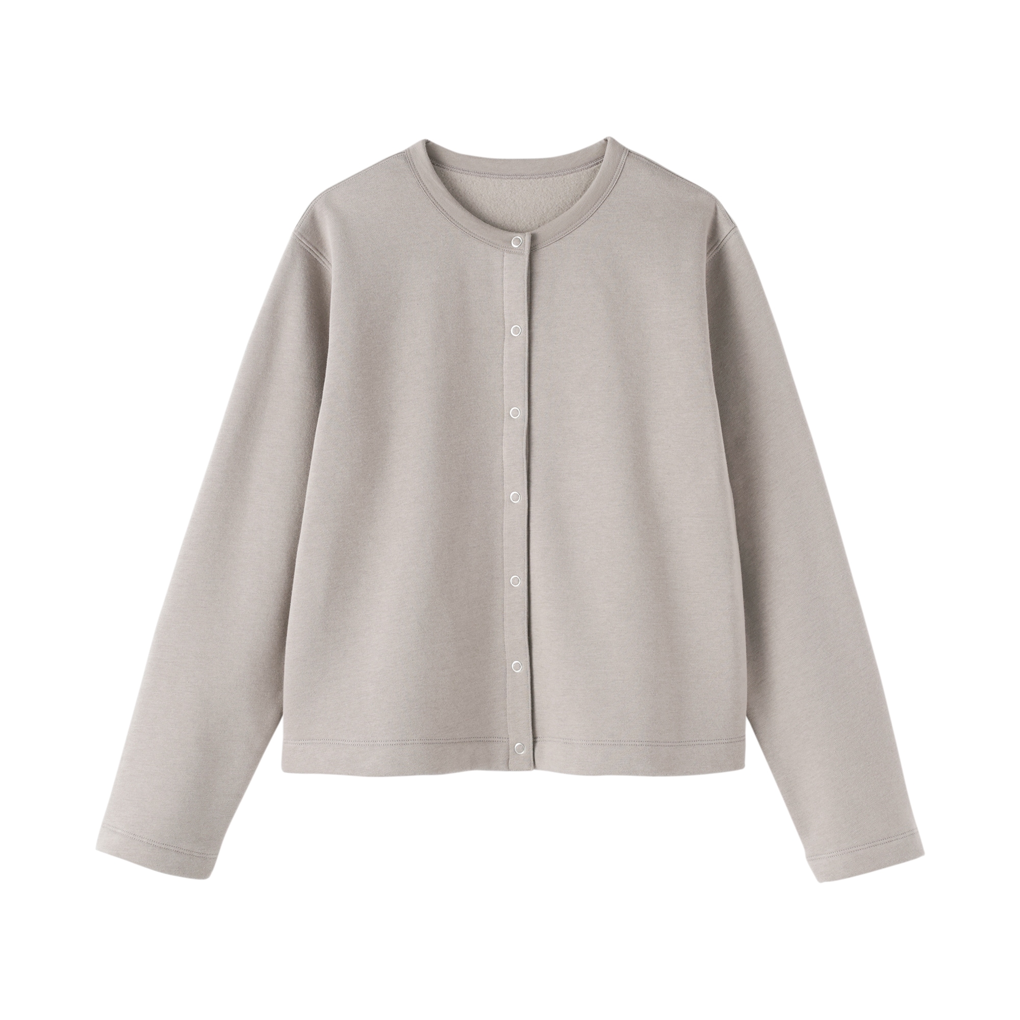 婦人　スウェットカーディガン