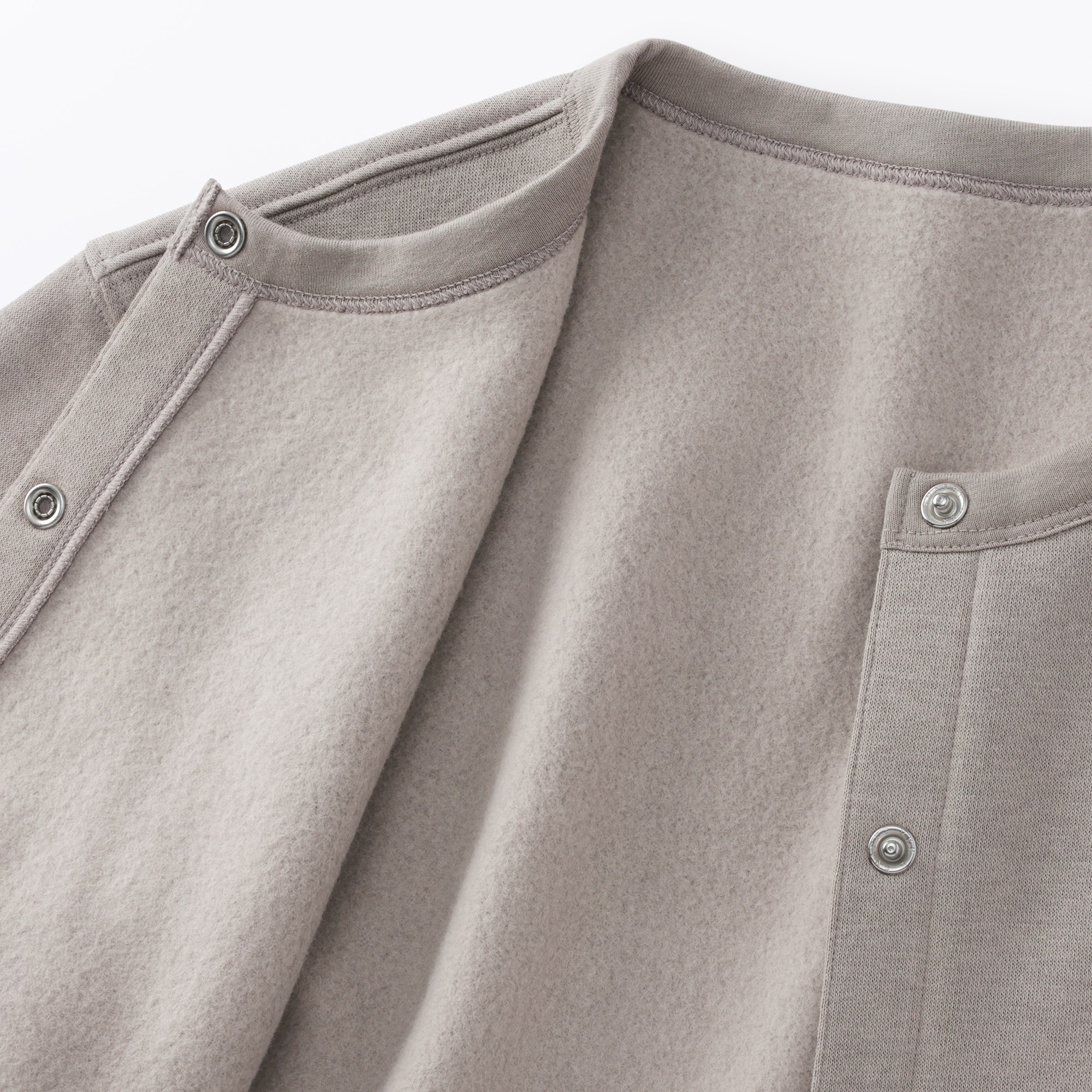 婦人　スウェットカーディガン