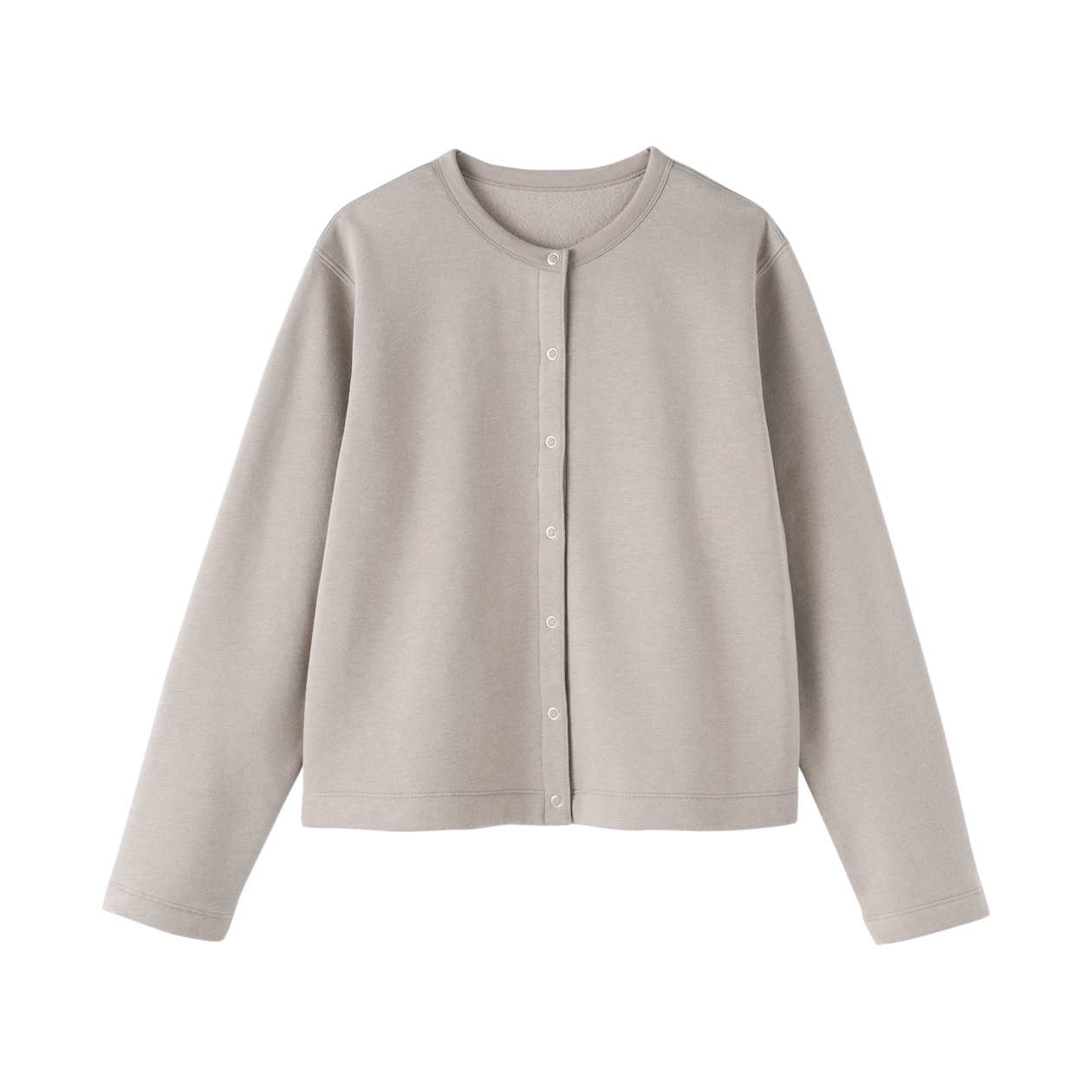 婦人　スウェットカーディガン