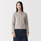 婦人　スウェットカーディガン