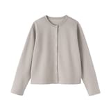 婦人　スウェットカーディガン