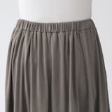 婦人　なめらか天竺編みギャザースカート