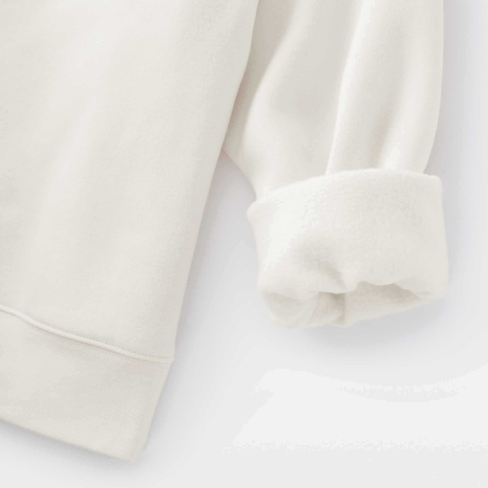 婦人　ハーフジップスウェットシャツ