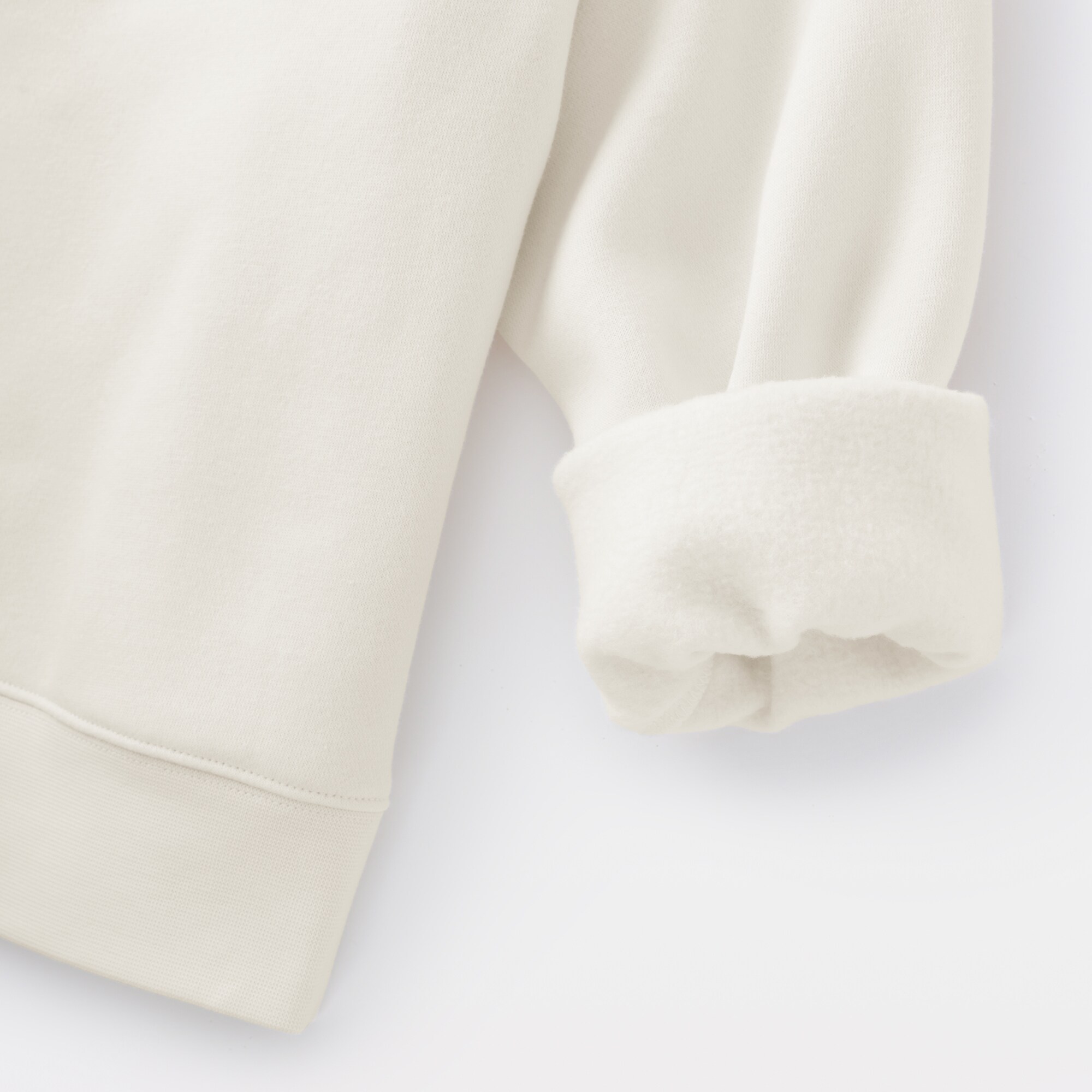 婦人　ハーフジップスウェットシャツ