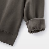 婦人　ハーフジップスウェットシャツ