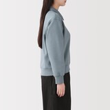 婦人　ハーフジップスウェットシャツ