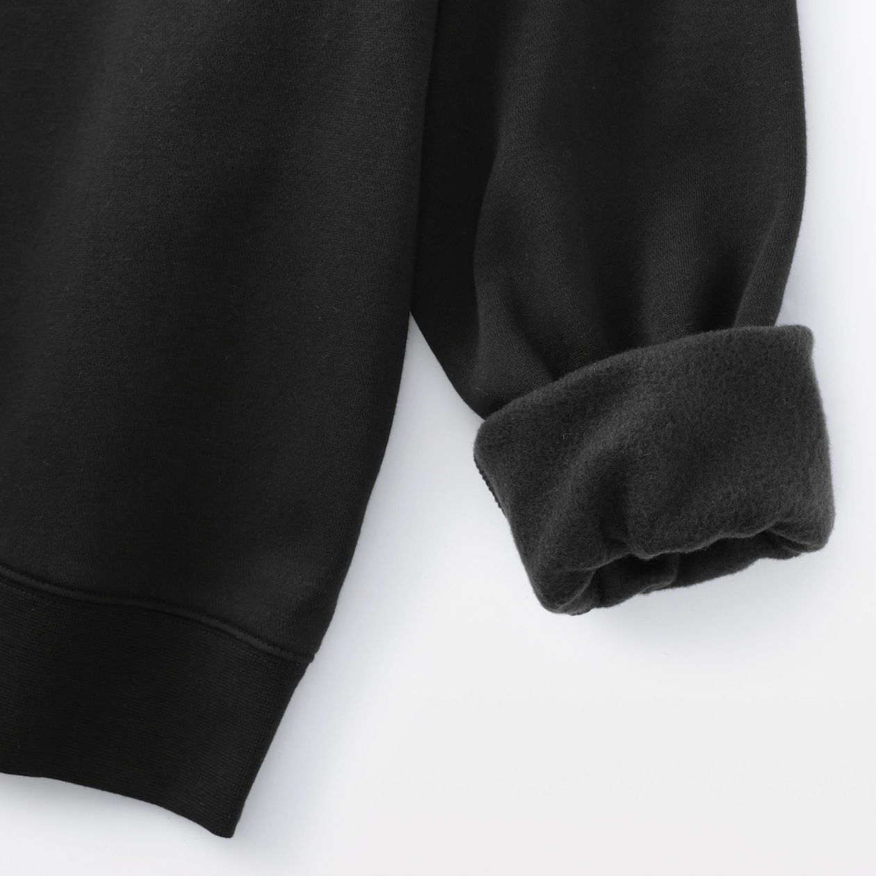 婦人　ハーフジップスウェットシャツ