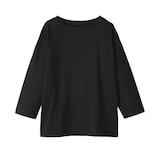 婦人　天竺編みボートネック七分袖Ｔシャツ（ＡＳＥＡＮ）