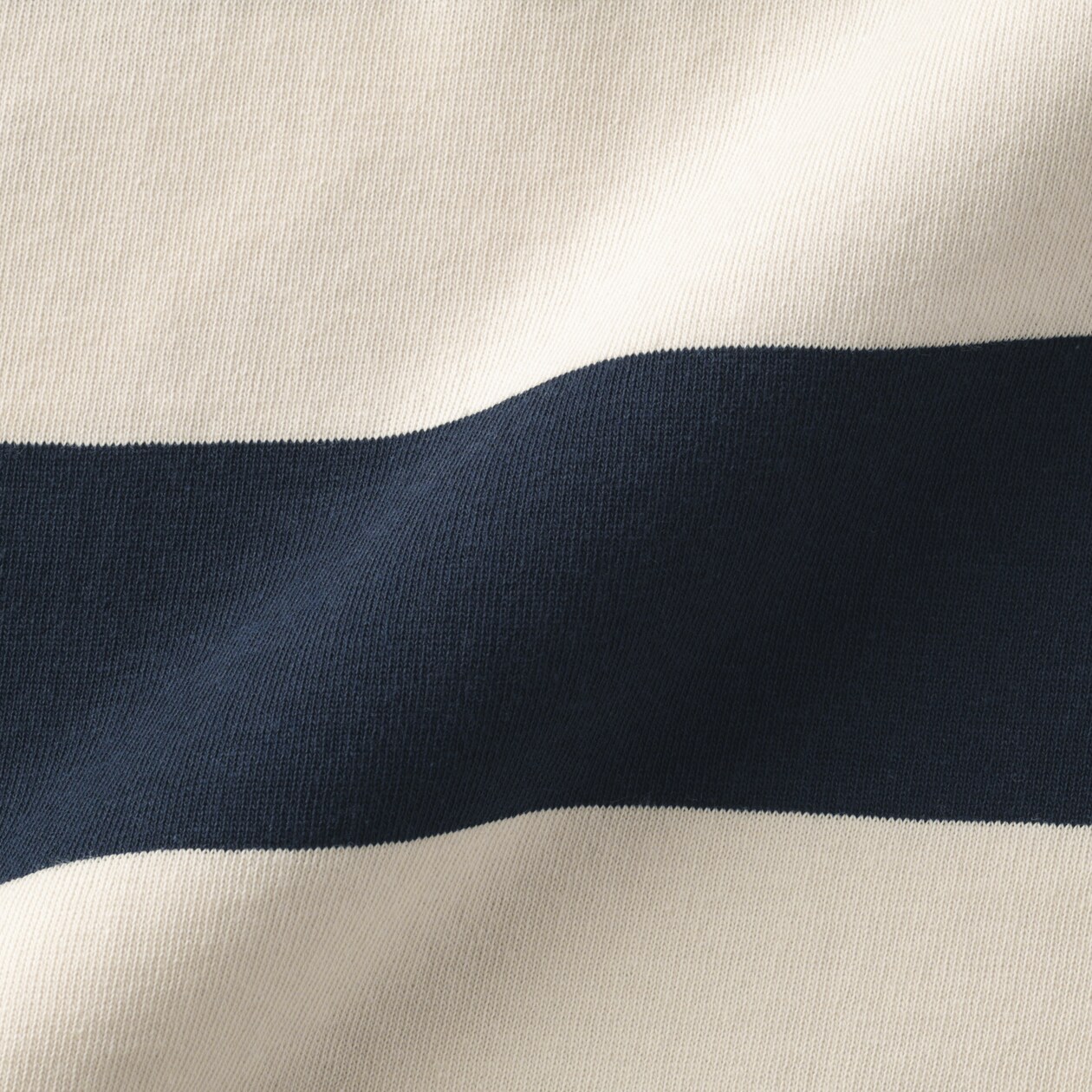 婦人　引き揃え天竺編み長袖ラガーシャツ