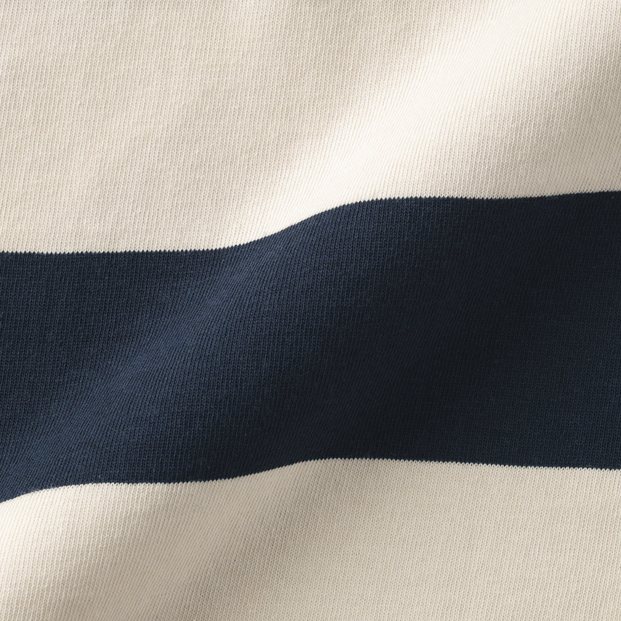 婦人　引き揃え天竺編み長袖ラガーシャツ