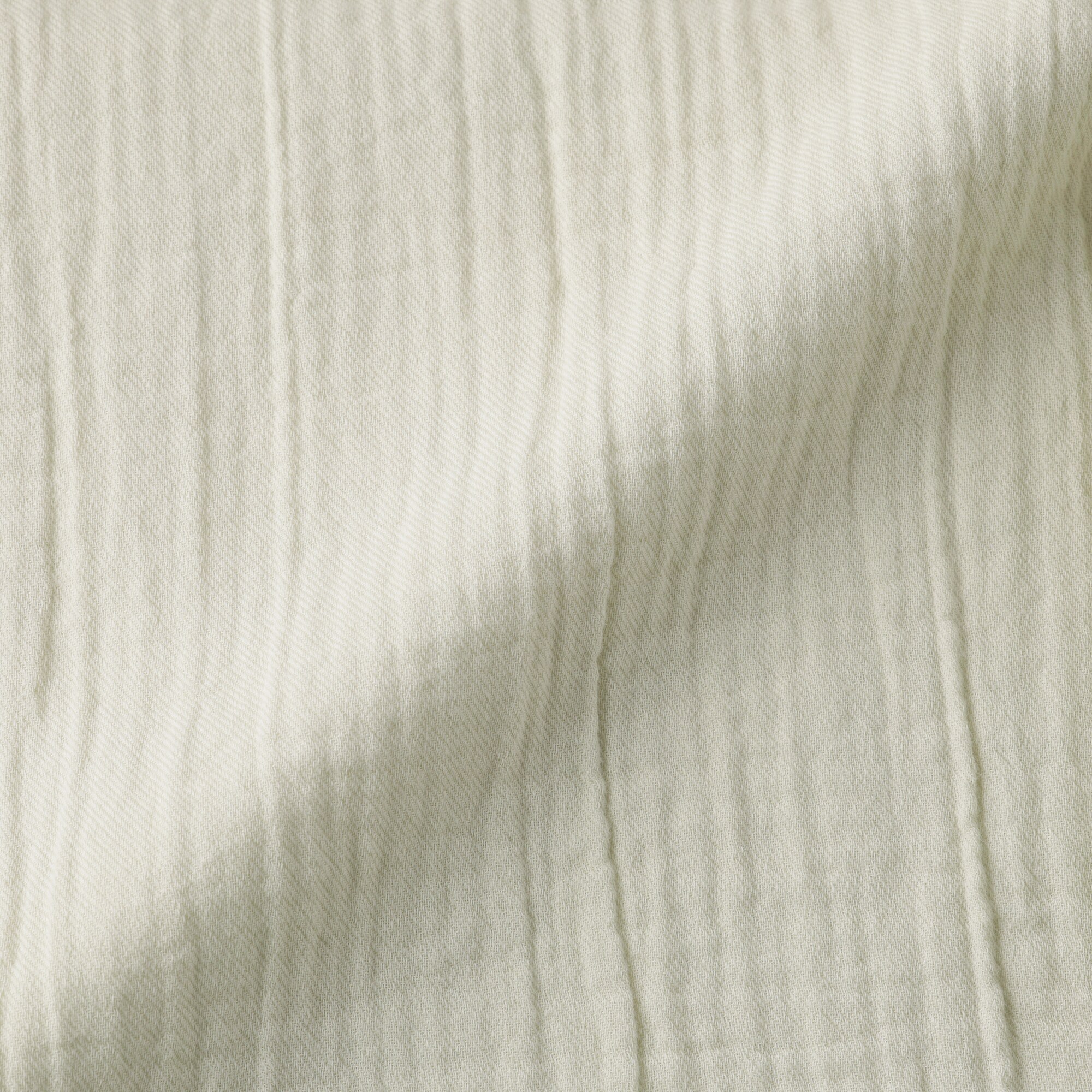 婦人　脇に縫い目のない　チーズクロスガーゼ長袖パジャマ　