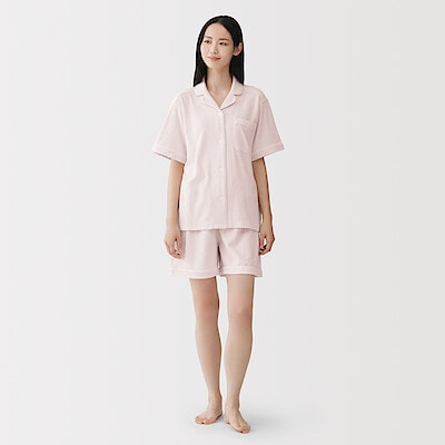 【３月上旬発売予定】婦人　着るタオル　両面パイル　半袖パジャマ