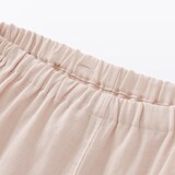 婦人　脇に縫い目のない　二重ガーゼ長袖パジャマ