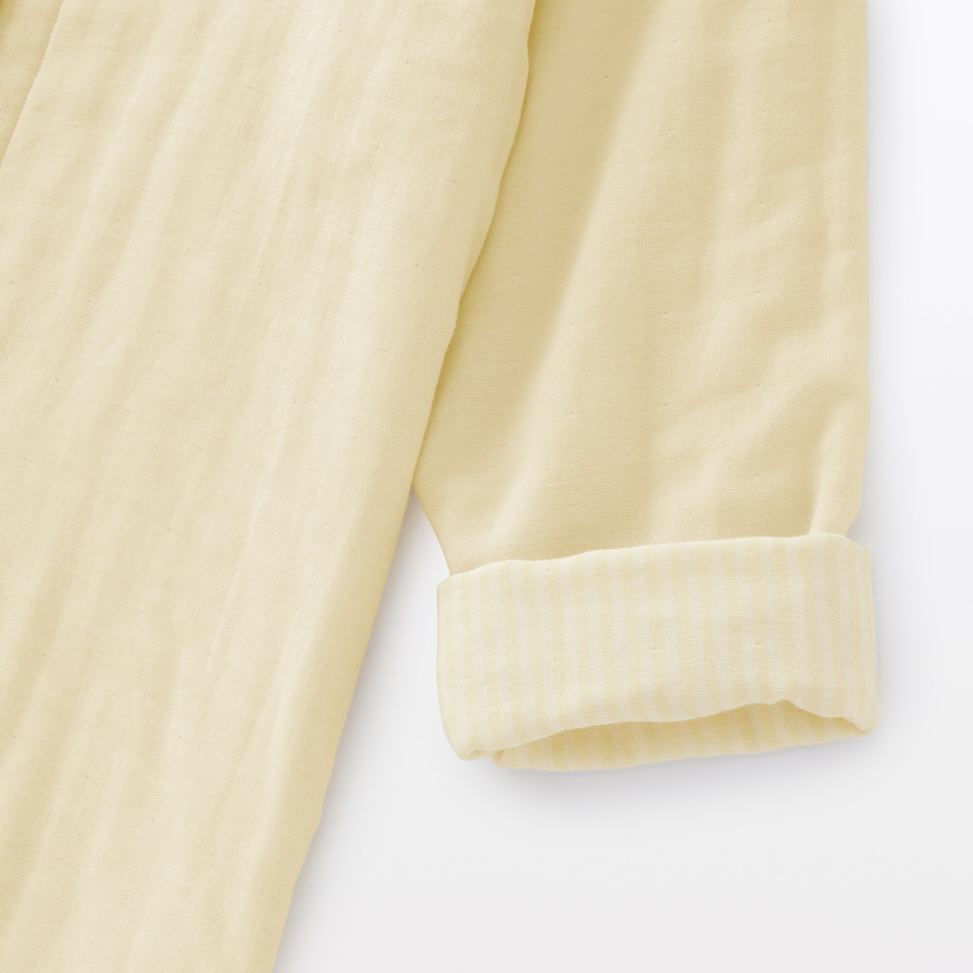 婦人　四重ガーゼ長袖パジャマ