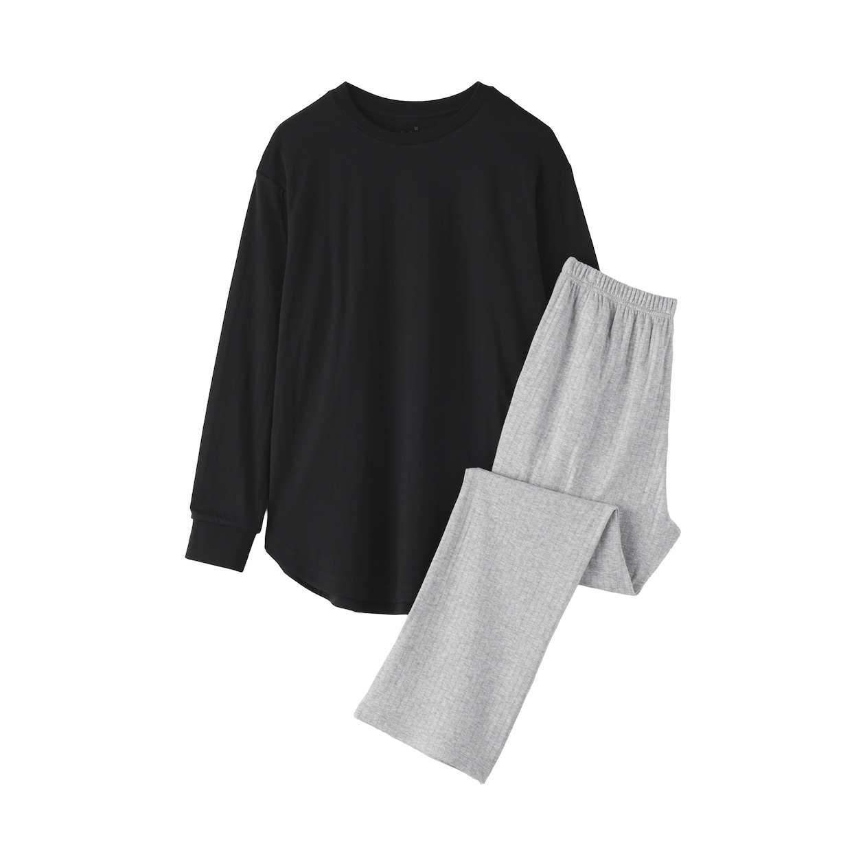 婦人　なめらか　接結　長袖ルームウェアセット