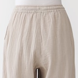 婦人　楊柳ガーゼ　ロングパンツ